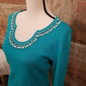 Cable & Gauge petites med embellished top